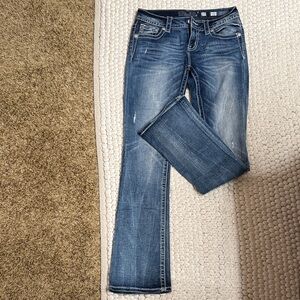 Miss Me Women's Classic Blue Boot Cut Jeans